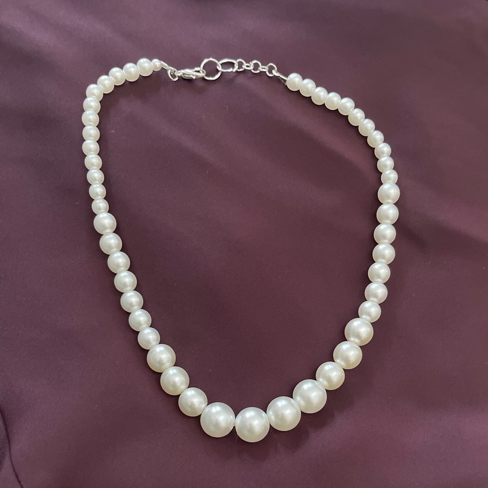 Handmade Pearl Necklace